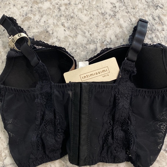 Never Been Worn! Intimissimi Lace Bralettes- Nude and Black- Size 34D - Picture 6 of 7